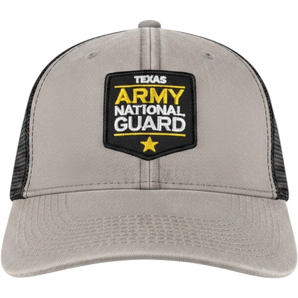 Texas Army National Guard Hat Trucker Cap Adjustable Back Mens OS‎ Military Dad